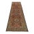 Sarab Runner 3'5'' X 10'11'' Brown Wool Semi-Antique Tribal Hand-Knotted Rug For Sale
