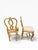 Late 20th Century Late 20th Century Pair of Gilded Hollywood Regency Side Chairs in the Style of Rose Tarlow For Sale - Image 5 of 18