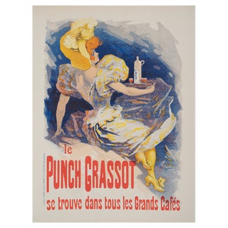 Jules Cheret, Punch Grassot, 1895, Original Lithograph For Sale