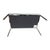 Blue Florence Knoll™ Two Seat Bench "Cabana" Leather- Signed For Sale - Image 8 of 10