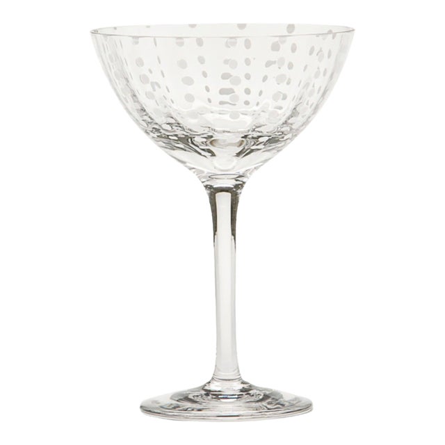 Zafferano Perle Cocktail Goblet (Set of 2) - Transparent For Sale