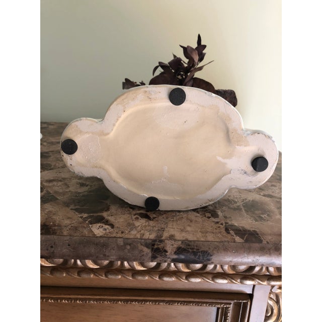 Ceramic Half Bust Ceramic Vase For Sale - Image 7 of 8