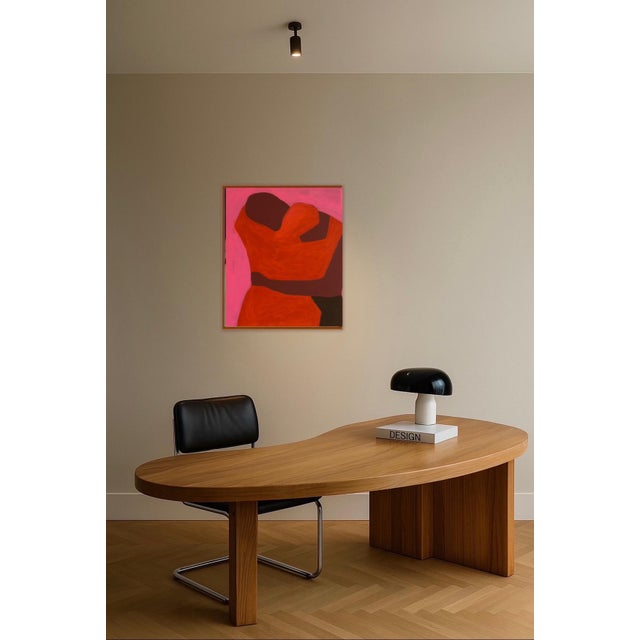 Bodasca, Close to You Orange Version, 2026, Acrylic on Canvas For Sale - Image 7 of 11