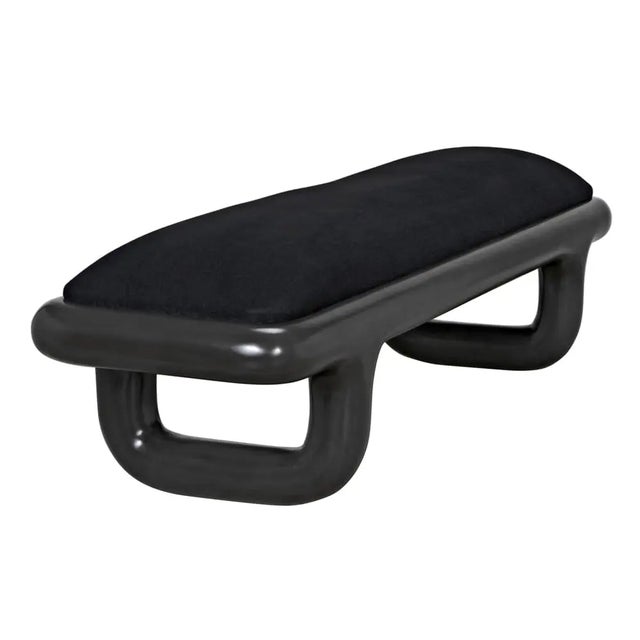 Not Yet Made - Made To Order NOIR Sigmund Bench For Sale - Image 5 of 5