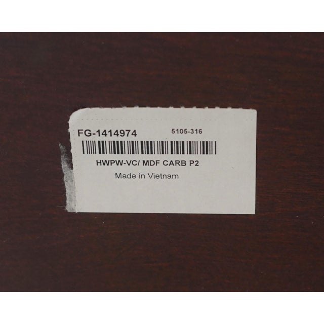 Theodore Alexander 2 Drawer Mahogany Coffee Table For Sale - Image 18 of 18