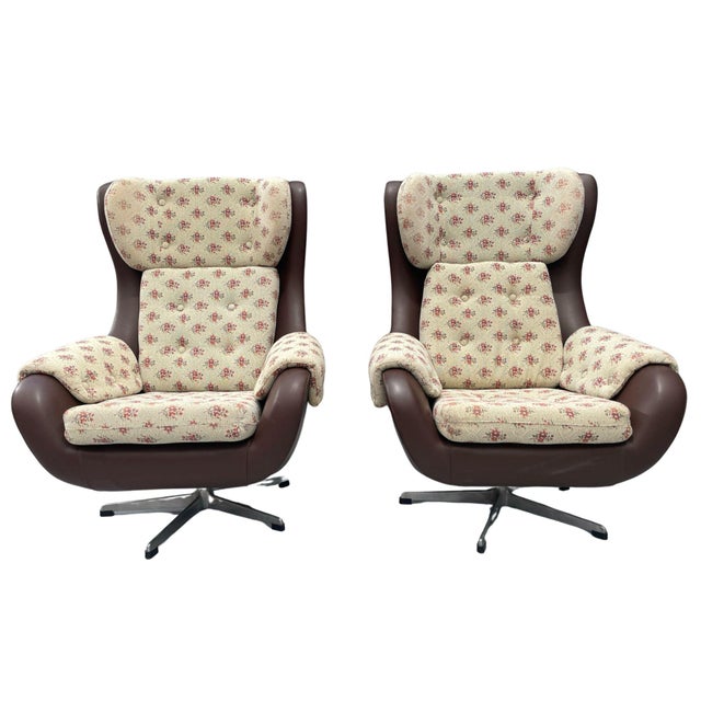 Set of Swivel Chairs from Úp Závody, 1960 For Sale - Image 15 of 15