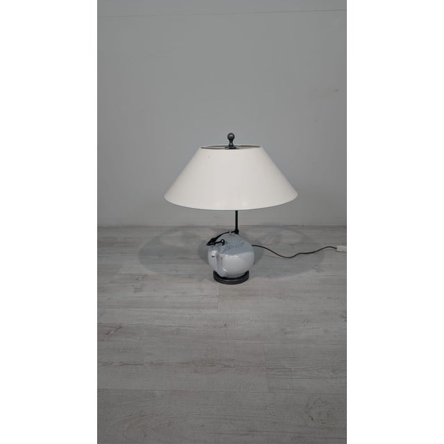 1980s Porcelain Lamp by Gio Panti for Richard Ginori, 1980s For Sale - Image 5 of 18