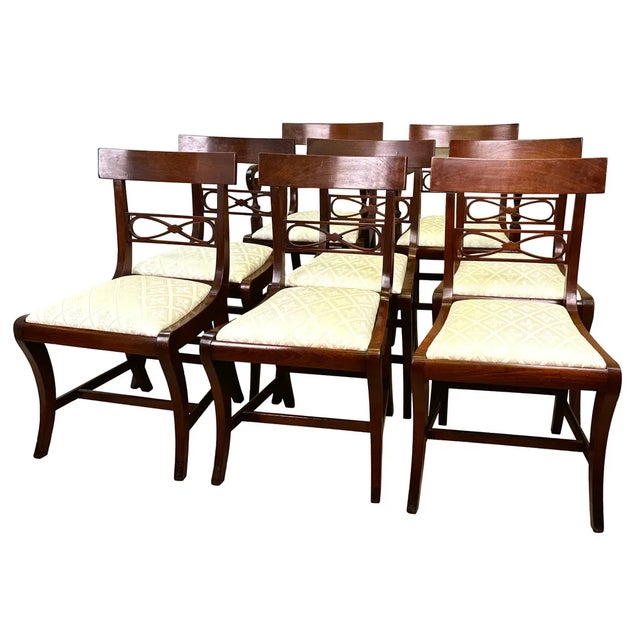 Early 19th Century Georgian Mahogany Dining Chairs, 1815, Set of 8 For Sale - Image 5 of 13