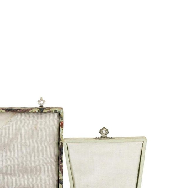 Silver Sewing Utensils in Three Cases, 19th Century For Sale - Image 4 of 6