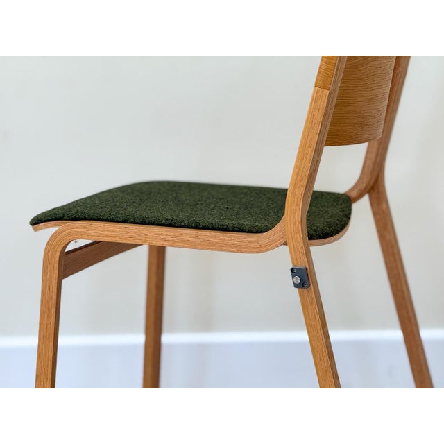 Beige Theo Chairs in Light Oak from Chorus, 2010s, Set of 4 For Sale - Image 8 of 15