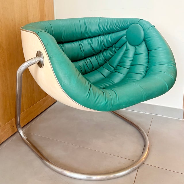 Metal Space Age Ball Chair, 1970s For Sale - Image 7 of 7