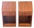 Vintage Danish Modern Teak Nightstands – Pair by Nordisk Andels-Eksport (Denmark), A Pair For Sale