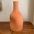 Modern Terracotta Indented Form Vase. Looks great with our other vase listings.