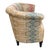1960s Queen Anne Brocade Love Seat Sofa Couch For Sale - Image 9 of 13