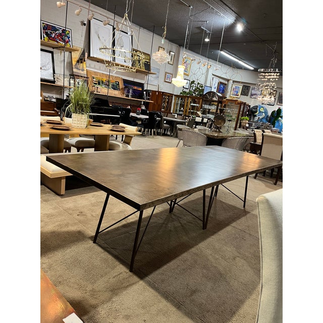 Four Hands Roman Dining Table For Sale - Image 4 of 12