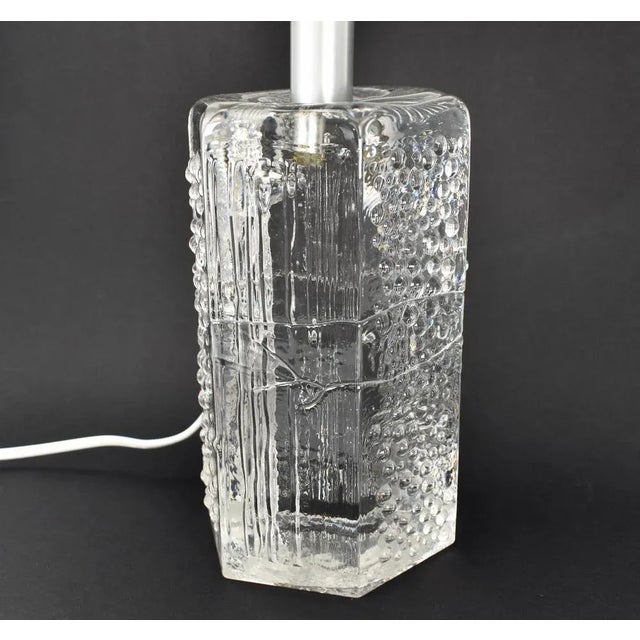 Metal Crystal Structure Table Lamp by Willem Heesen for Royal Leerdam, 1967 For Sale - Image 7 of 12