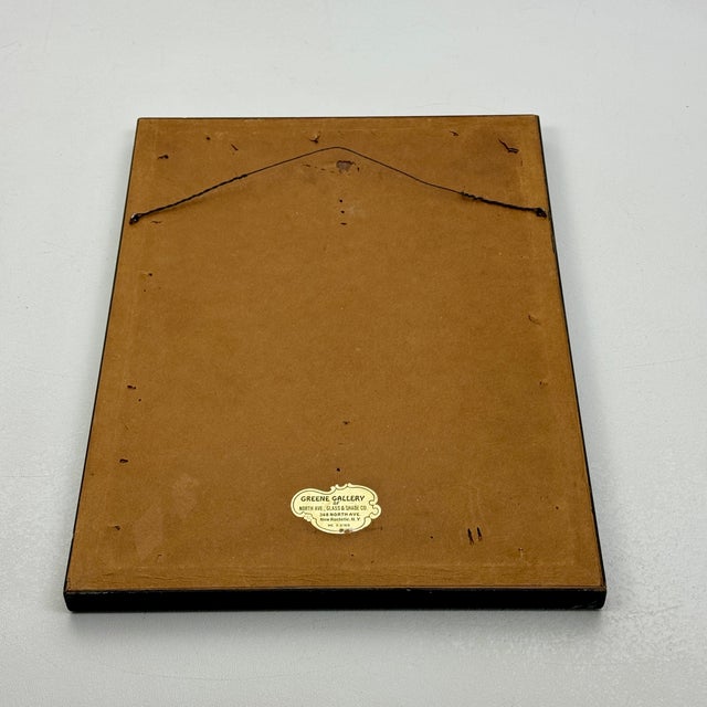 Magnificent Vintage MCM Abstract Figurative Mosaic Framed Wall Art For Sale - Image 9 of 9