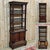 Fir bookcase from the end of the 19th century - L=59cm, D=25cm, H=1m51.