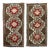 Early 21st Century Pair of Brown Turkish Anatolian Rugs - 1'6" x 2'11" For Sale