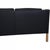 2213 Three-Seater Sofa in Black Leather by Børge Mogensen, 2012 For Sale - Image 18 of 18