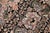 1990s Boho Chic 1990's Floral Pak-Persian Black/Gray Wool Round Rug- 9'1'' X 9'2'' For Sale - Image 5 of 9