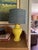 Mid-Century Modern 1970s Vintage Mid-Century Yellow Ginger Jar Ceramic Table Lamp For Sale - Image 3 of 4