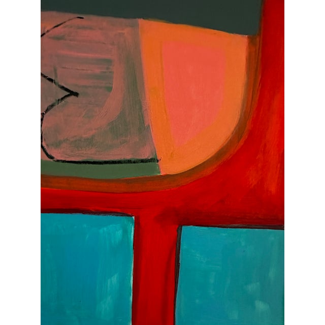 2020s Framed Original Contemporary Abstract Art by Michael Sanchez For Sale - Image 5 of 9