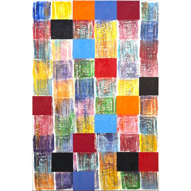 Dana Gordon Contemporary Abstract Oil on Panel "Universe" by Dana Gordon For Sale - Image 4 of 4