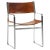 Armchair in Steel and Original Leather attributed to Hans Wegner, 1970s For Sale - Image 10 of 10