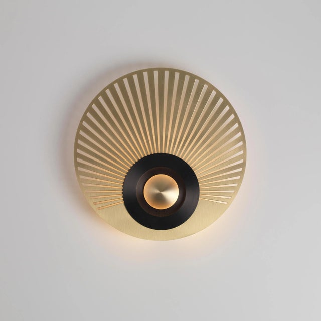 Not Yet Made - Made To Order Earth Radian Wall Light by Emilie Cathelineau For Sale - Image 5 of 7