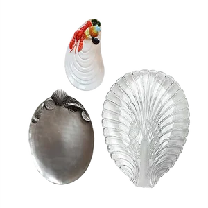 Vintage Lobster Serving Dishes, Set of 3