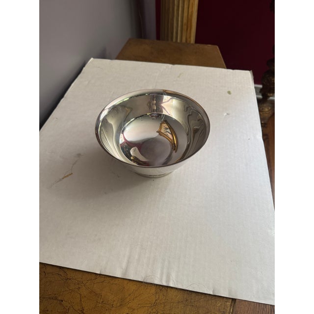Vintage Gorham Silver Plate Bowl, Serveware, Good Condition For Sale - Image 9 of 10