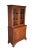 Vintage Willett Wildwood Cherry #6535 stepback cupboard / bookcase / china cabinet. featuring upper shelves and lower...