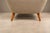 Taupe Brazilian Modern Armchair and Ottoman in Hardwood and Taupe Chenille by Carlo Hauner, Brazil, 1950s — Lot 353 For Sale - Image 8 of 18