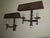 Mid 20th Century Mid-Century Modern Brutalist Patinated Iron Wall Lights, 1960s, Set of 2 For Sale - Image 5 of 10