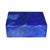Gemstone Blue Lapis Lazuli and Marble Stone Rectangular Jewelry or Trinket Box For Sale - Image 7 of 7
