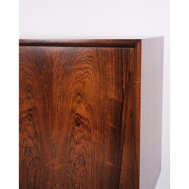 Wood Vintage Danish Cabinet in Rosewood from Bornholm Furniture Factory, 1960s For Sale - Image 7 of 13