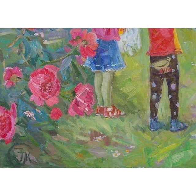 2010s Soviet Children Portraits of Children Oil Painting Original Ukrainian Artist Polyakova M. 75-105 11 For Sale - Image 5 of 6