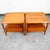 Mid Century Modern Nightstand Set Walnut Drawer End Heritage 1961 Two Side Table For Sale - Image 11 of 12