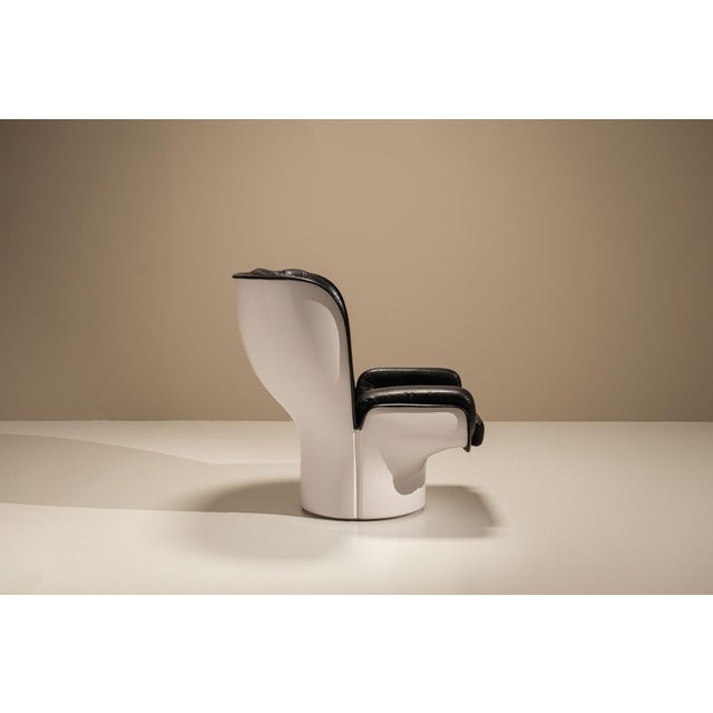 1970s Set of Elda Chair and Ottoman by Joe Colombo for Comfort, Italy, 1970s, Set of 2 For Sale - Image 5 of 15