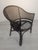 Vintage Armchair with Raffia and Viennese Weave For Sale - Image 14 of 16