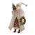 Celebrate the magic of the holiday season with this charming Beige Santa with Wreath and Tree figurine. Standing 21.5...