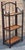 Mid-Century Modern Rattan and Split Reed Folding Bookcase Étagère, 1960s For Sale - Image 9 of 10