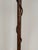 Brown Arts & Crafts Style Wrought Iron Floor Lamp on Tripod Legs With Original Shade For Sale - Image 8 of 12