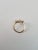 Baguette Diamond Cross Ring .20cttw 14K Yellow Gold, Size 7 For Sale - Image 4 of 4