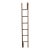 British Leather and Brass Studded Elephant Ladder For Sale