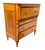 Late 18th Century Antique Federal Bird's Eye Maple & Cherry Southern Chest of Drawers / Dresser For Sale - Image 4 of 7
