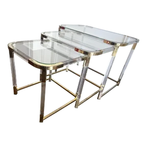 Charles Hollis Jones Metric Line Nesting Tables - Set of 3