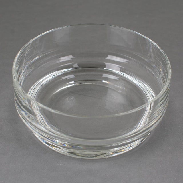 Silver Plate and Crystal Caviar Bowl Dish Server by Gelb, Paris in Box For Sale - Image 10 of 11