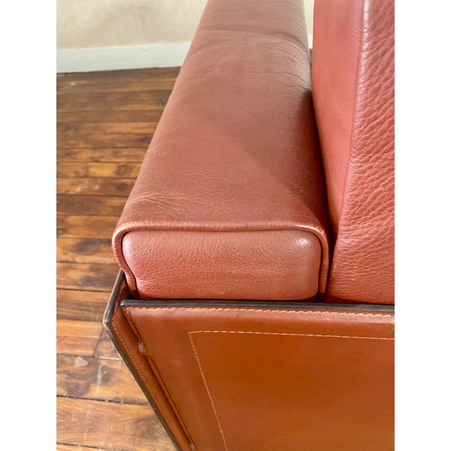 Korium KM 3/1 Two-Seater Sofa by Tito Agnoli for Matteo Grassi, Italy, 1980s For Sale - Image 15 of 18